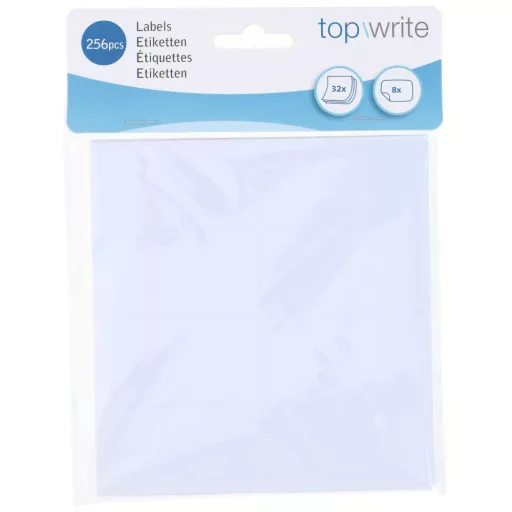 Topwrite öntapadó etikett címke 32x8db