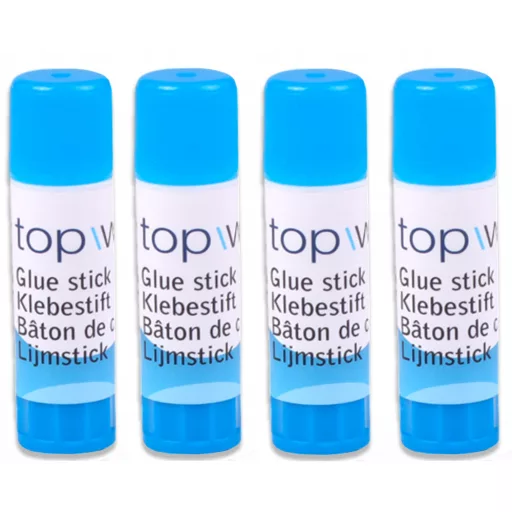 Topwrite ragasztó stift 9gr 4db
