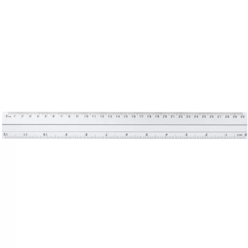 Topwrite vonalzó 30cm csúszásmentes