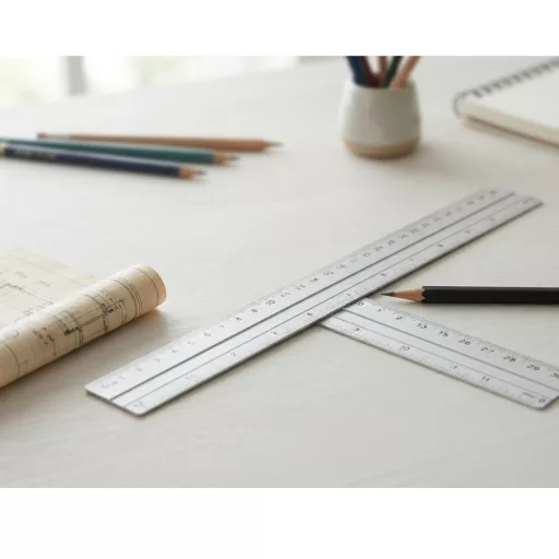 Topwrite vonalzó 30cm csúszásmentes