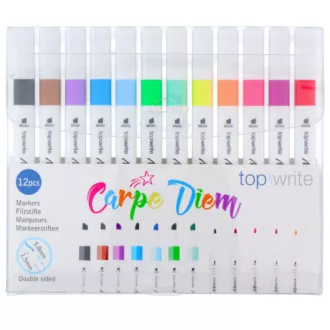 Topwrite filctoll és szövegkiemelő 12db kétoldalas