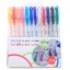 Topwrite zselés toll 12db színes - glitter