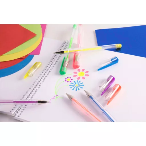 Topwrite zselés toll 12db - neon