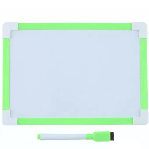 Topwrite üzenőtábla filctoll törlővel - zöld