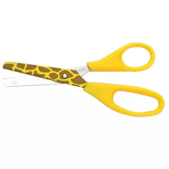 Topwrite gyerekolló 13cm állatmintás - Zsiráf