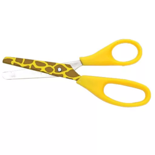 Topwrite gyerekolló 13cm állatmintás - Zsiráf