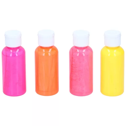 Artico akrilfesték 4x80ml neon - Meleg árnyalatok