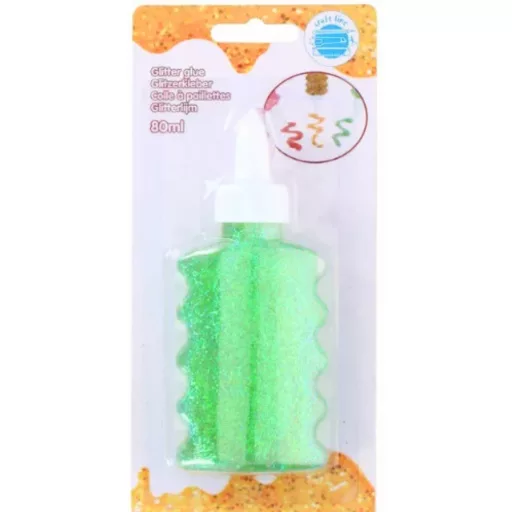 Craft ragasztó 80ml csillámos - Zöld