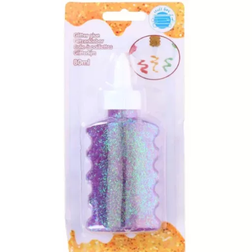 Craft ragasztó 80ml csillámos - Lila