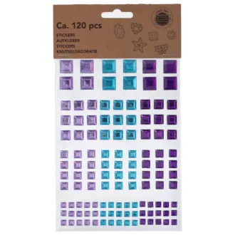   Craft öntapadósmatrica szett gyémánt 120db - Négyzet alakú