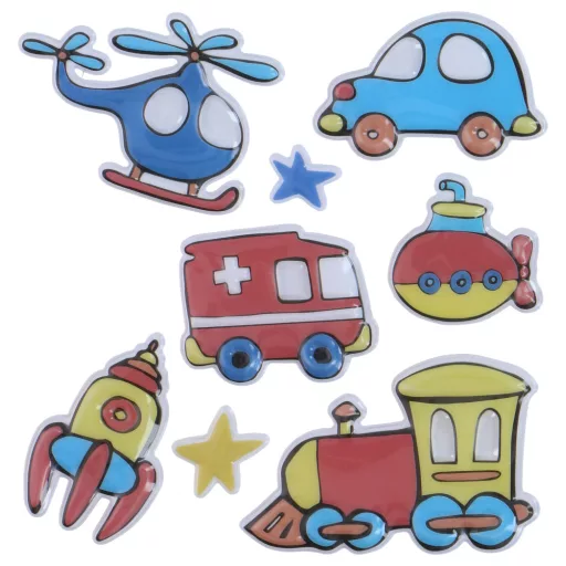 Creative Kids Matrica szett 155db járműves