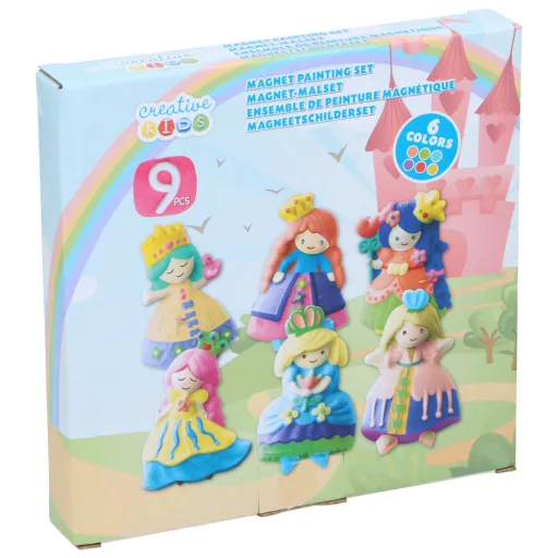 Creative Kids mágneses gipszöntő és kifestő szett - Hercegnő