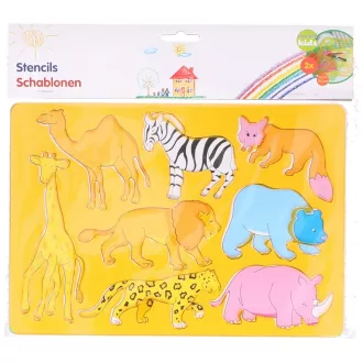 Eddy Toys állatos festő sablon 2db