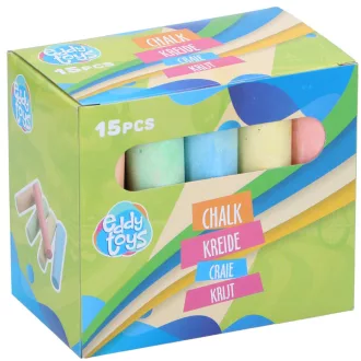 Eddy Toys kréta 15db színes