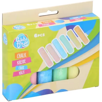 Eddy Toys kréta 6db színes