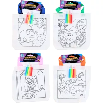 Eddy Toys textil táska színező szett