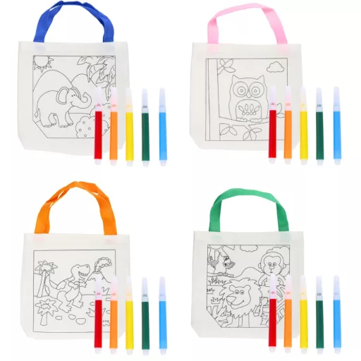 Eddy Toys textil táska színező szett