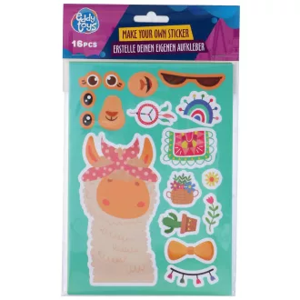 Eddy Toys matrica készítő szett - Láma & Kaktusz kaland