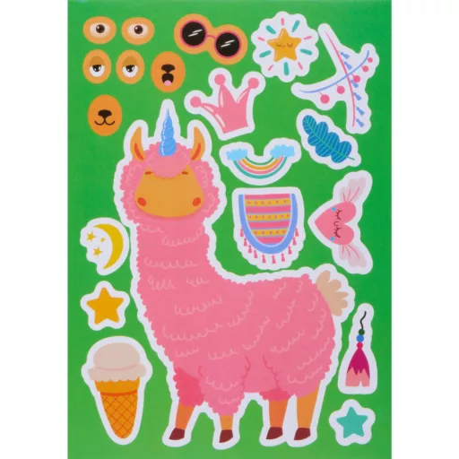 Eddy Toys matrica készítő szett - Láma & Kaktusz kaland