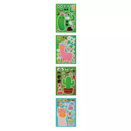 Eddy Toys matrica készítő szett - Láma & Kaktusz kaland