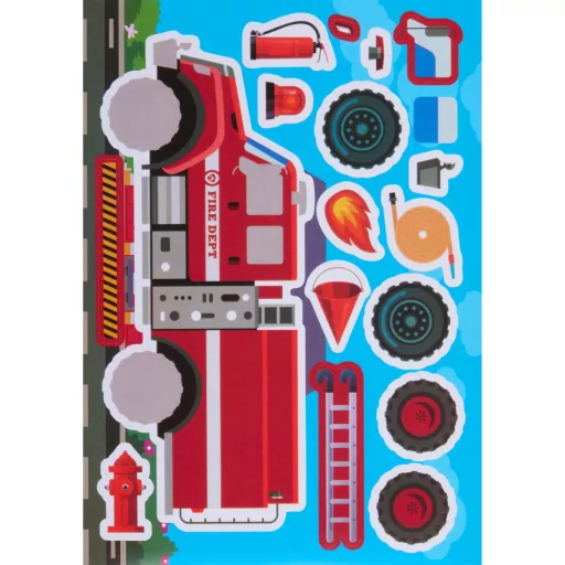 Eddy Toys matrica készítő szett - Hős járművek