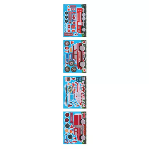 Eddy Toys matrica készítő szett - Hős járművek