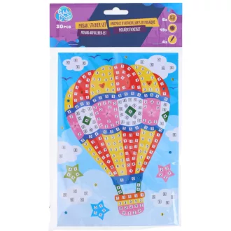   Eddy Toys mozaik matrica készítő szett - Szivárvány hőlégballon