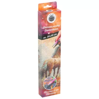 Eddy Toys gyémántszemes kirakó 30x40cm - Lovas