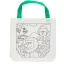 Eddy Toys textil táska színező szett - szafari