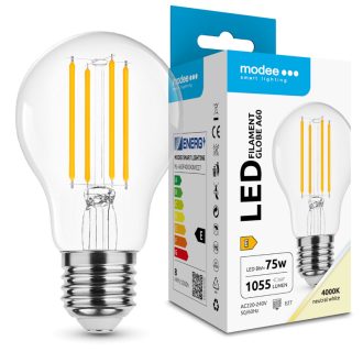   Modee LED fényforrás Filament A60 8W E27 360° 4000K (1055 lumen)