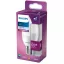 Philips LED fényforrás E14 60W gyertya, matt, hideg