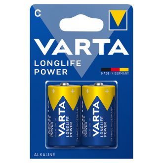   Varta Longlife Power C LR14 1,5 V nagy teljesítményű alkáli elem 2 db
