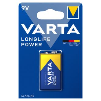   Varta Longlife Power 6LP3146 9 V nagy teljesítményű alkáli elem