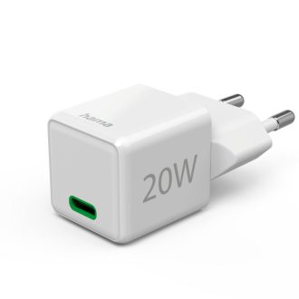   Hama Fic E3 univ. hálózati Usb Type-C töltő mini Pd,Qc Apple csatlakozó 20W