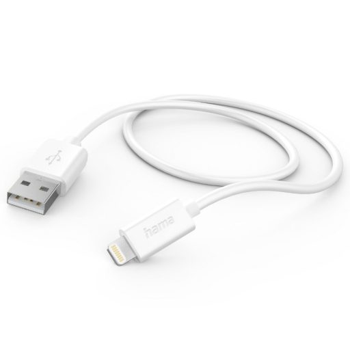 Hama Fic E3 adatkábel Lightning 1m fehér