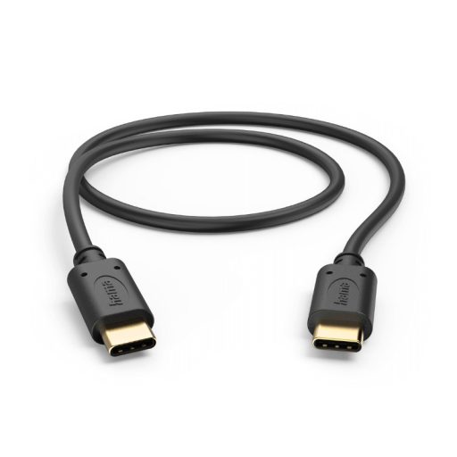 Hama adatkábel Usb 2.0 Type-C/Type-C 480Mbps 0,5m fekete