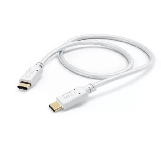 Hama Fic E3 adatkábel Usb 2.0 Type-C/Type-C 480Mbps 1,5m fehér