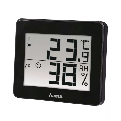 Hama hő és páratartalom mérő TH-130 fekete