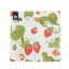 Eper mintás szalvéta 33×33 cm – 16 db
