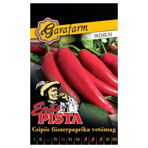 Garafarm vetőmag Erős Pista csípős fűszerpaprika