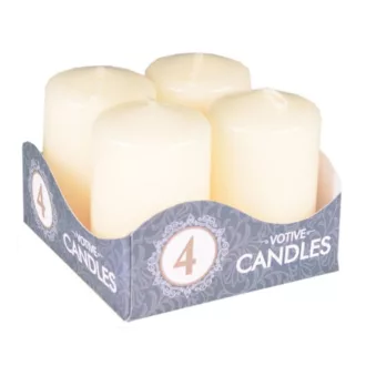 Adventi gyertya 4db-os 50g, 60/40 krém