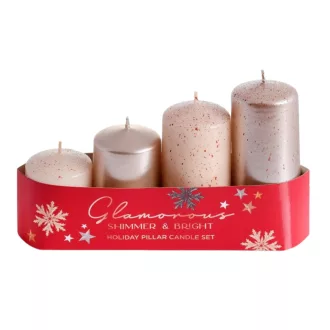 Adventi gyertya 4db-os 280g emeletes Cappucino mix