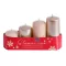 Adventi gyertya 4db-os 280g emeletes Cappucino mix