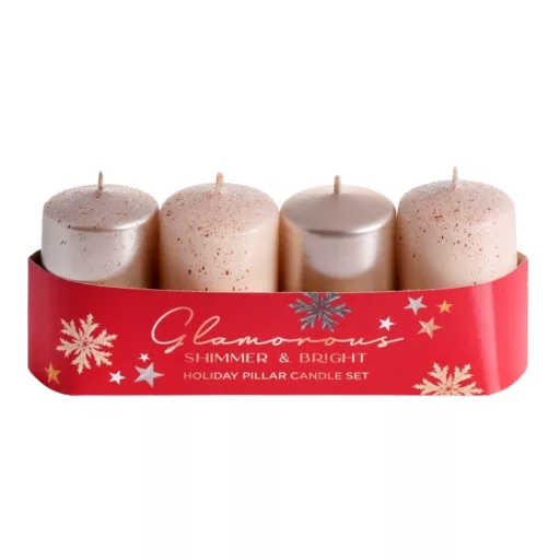 Adventi gyertya 4db-os 70/40 cappucino mix