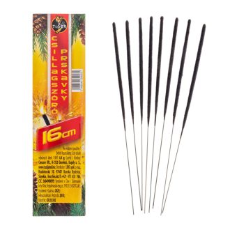 Csillagszóró 16cm 8db