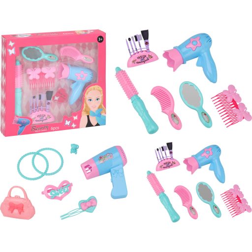 Színes szépségszett hajszárítóval