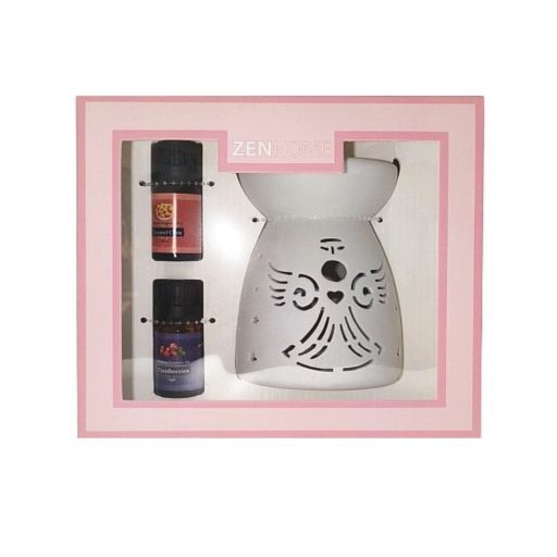 Zen Home Illóolaj Karamellás popcorn + 10ml kerámiával/szett 