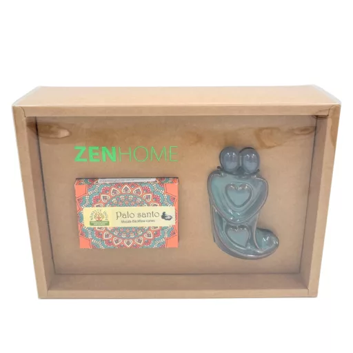 Zen Home Kerámia Palo Santo kúpfüstölővel/szett 