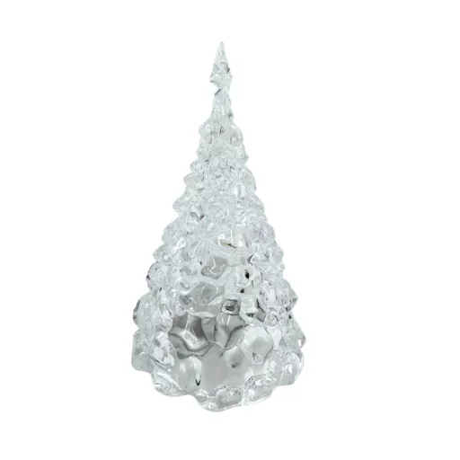 Karácsonyfa alakú led mécses 14,5 cm