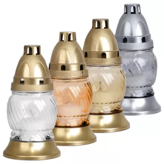 Üvegmécses 16cm - Narancssárga
